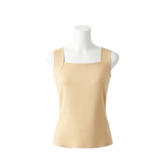Josie's Built-in Bra Comfort Tank - Nude